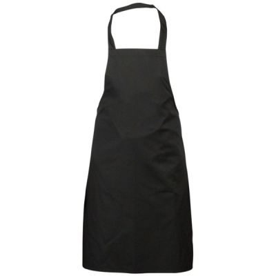 BLACK BIB APRON 70 X 90CM