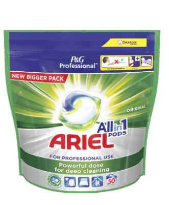 ARIEL GEL 3 IN 1 PODS REGULAR 1X100