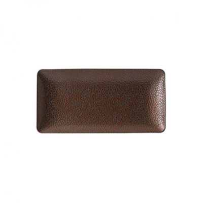 ARTIS PURITY PEARL RECTANGULAR PLATE 18X9CM / 7.1X3.5Inch COPPER