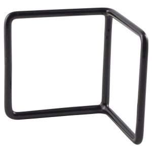 ANTI-SLIP L SHAPE RISER BLACK 10X10X10CM  RSR-LBK10