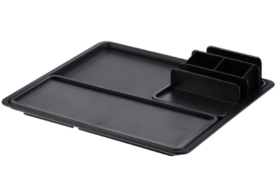 ASLOTEL BEDROOM HOSPITALITY BEVERAGE TRAY BLACK E005080