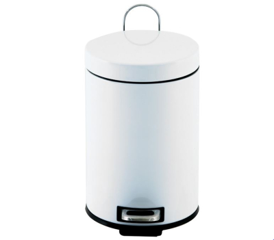 ASLOTEL STAINLESS STEEL 3LITRE PEDAL BIN E002038