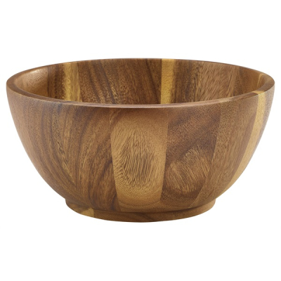 ACACIA WOOD BOWL 25 X 12CM