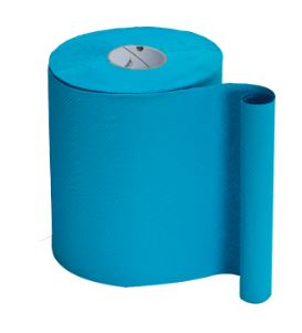 NORTH SHORE BLUE HAND TOWEL EMBOSSED ROLL 1PLY