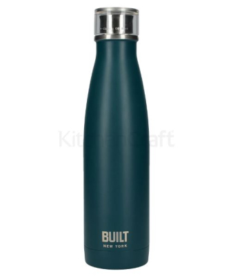 BUILT 17OZ DOUBLE WALLED S/S WATER BOTTLE TEAL