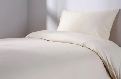 IVORY ESSENTIALS SPECTRUM SINGLE FITTED SHEET 90 X 190CM