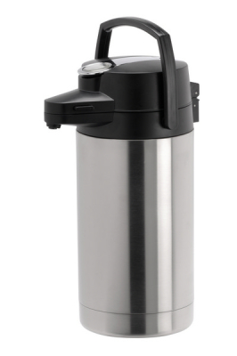 ELIA AIRPOT LEVER DISPENSER 3.0L SATIN S/STEEL