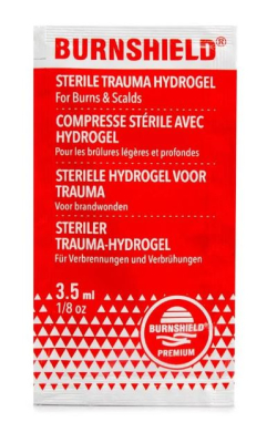 BURNSHIELD HYDROGEL & BURN BLOTTS X10 SINGLES SEA110-10