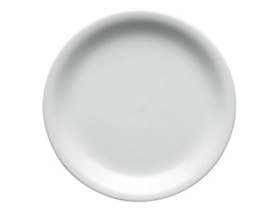 SUPERWHITE NARROW RIM PLATE 10.25Inch 26CM