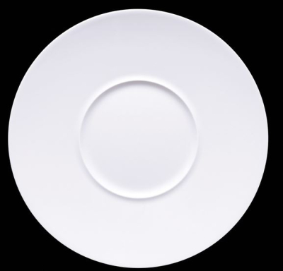 ARIANE STYLE WIDE RIM PLATE 28 CM
