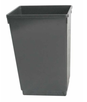 48LTR BIN IN DARK GREY H599 X D279 X W381MM
