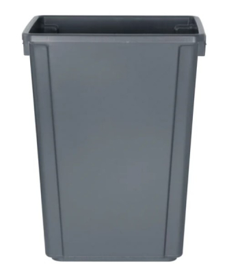 JANTEX SLIM BIN 60LTR GREY
