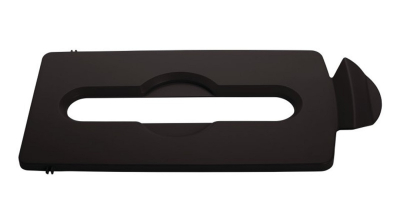 RUBBERMAID SLIM JIM STATION TOPPER BROWN PAPER RECYCLING