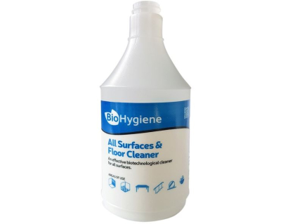 BIO HYGIENE 750ML ALL SURFACES & FLOOR CLEANER EMPTY BOTTLE
