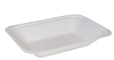 BAGASSE MEDIUM CHIP TRAY 180 X 135 X 30MM