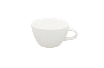 SUPERWHITE BOWL SHAPE CUP WHITE 340ML/12OZ