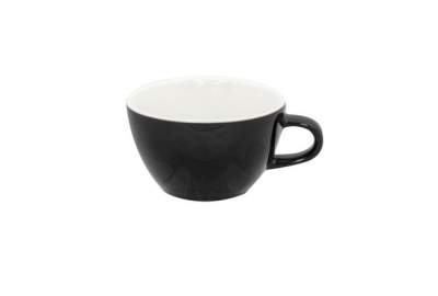 SUPERWHITE BOWL SHAPE CUP BLACK 454ML/16OZ