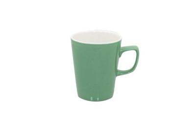 SUPERWHITE LATTE MUG GREEN 340ML/12OZ
