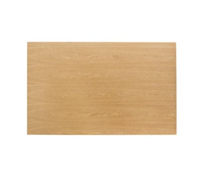 PRE-DRILLED RECT TABLE TOP NAT ASH VENEER 1100X700MM BOLERO