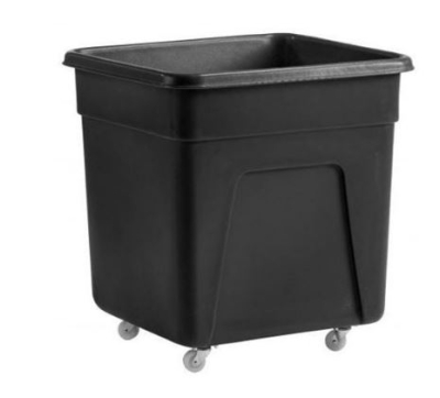 BLACK BOTTLE SKIP 185LTR 660 X 620 X 695MM