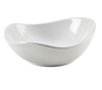 GENWARE PORCELAIN ORGANIC TRIANGULAR BOWL 15CM/ 6Inch