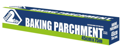 SILICONE BAKING PARCHMENT PAPER 450MM x 75M ROLL
