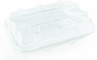 CLEAR DOMED LID FOR MEDIUM  PLATTER 360X240MM 52314