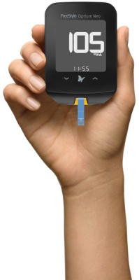 TESTING STRIPS FOR OPTIUM NEO BLOOD GLUCOSE TESTING SYSTEM