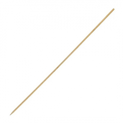 FIESTA GREEN WOODEN SKEWERS BIODEGRADABLE 250MM X200