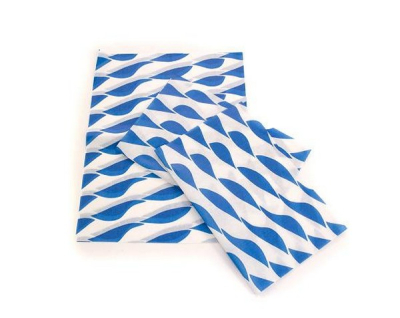 BURGER WRAP BLUE 10X12Inch SHEETS