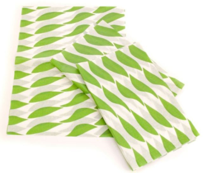 BURGER WRAP GREEN 13X18Inch