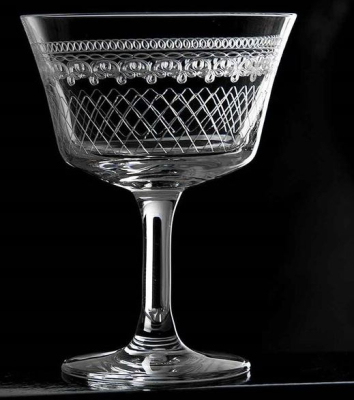 URBAN BAR RETRO 1910 CHAMPAGNE FIZZ COCKTAIL GLASS 20CL CE867