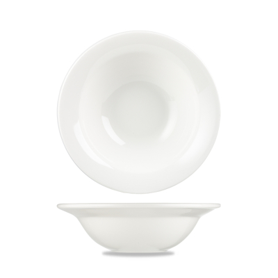 CHURCHILL ALCHEMY FINE CHINA WHITE BOWL 12OZ