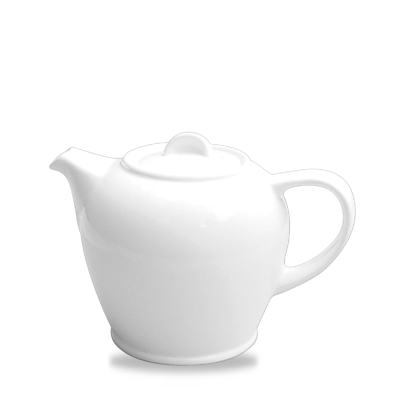 CHURCHILL ALCHEMY FINE CHINA WHITE COFFEE POT 18OZ