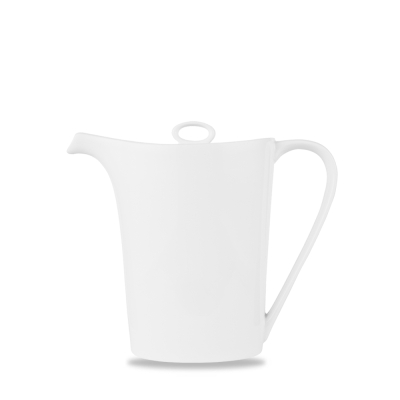 CHURCHILL ALCHEMY FINE CHINA AMBIENCE OVAL COFFEE POT 18OZ