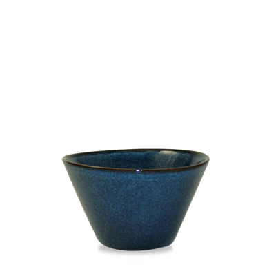 CHURCHILL SUPER VITRIFIED BIT ON THE SIDE SAPPHIRE ZEST BOWL 17.6OZ