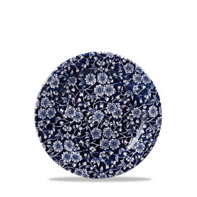 CHURCHILL SUPER VITRIFIED VINTAGE PRINTS WILLOW VICTORIAN CALICO PLATE 6.7Inch