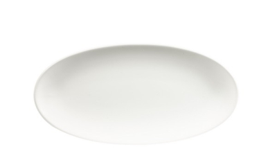 CHURCHILL SUPER VITRIFIED WHITE CHEFS' OVAL PLATE 11.8X5.9Inch