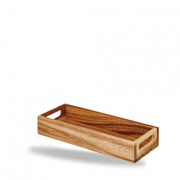 CHURCHILL ART DE CUISINE NATURAL ACACIA SMALL CRATE 11.8X4.6Inch
