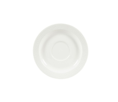 CHURCHILL SUPER VITRIFIED ISLA WHITE SAUCER 5Inch