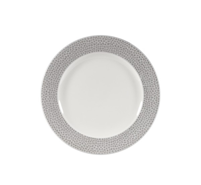 CHURCHILL SUPER VITRIFIED ISLA SHALE GREY PLATE 8.3Inch