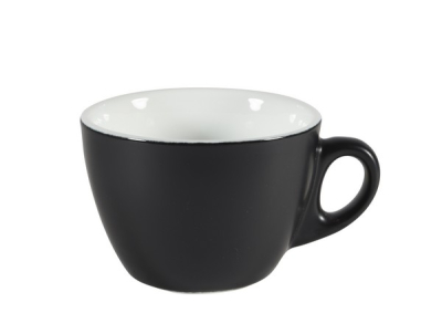 CHURCHILL ART DE CUISINE MENU SHADES ASH BLACK CAPPUCCINO CUP 7OZ