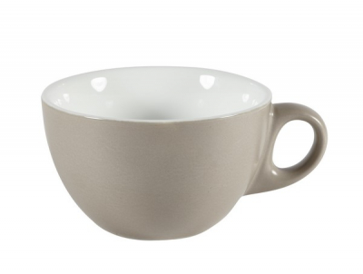 CHURCHILL ART DE CUISINE MENU SHADES SMOKE GREY CAPPUCCINO CUP 12OZ