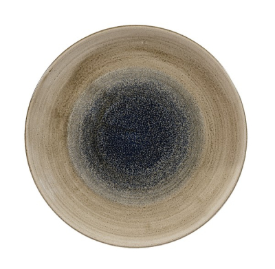 CHURCHILL SUPER VITRIFIED STONECAST AQUEOUS BAYOU COUPE PLATE 10.2Inch