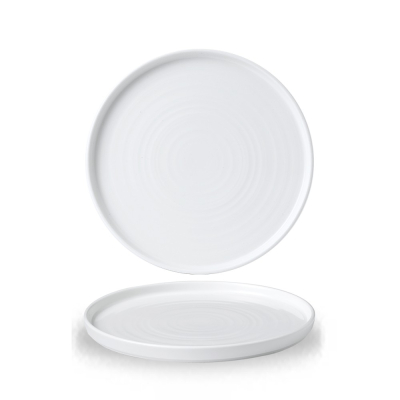 CHURCHILL SUPER VIT WALLED CHEFS PLATE WHITE 21CM