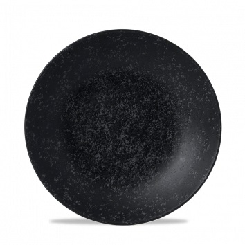 CHURCHILL ART DE CUISINE MENU SHADES CALDERA ASH BLACK COUPE BOWL 9.8Inch