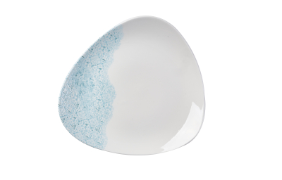 CHURCHILL MED TILES ACCENT LOTUS PLATE 10Inch