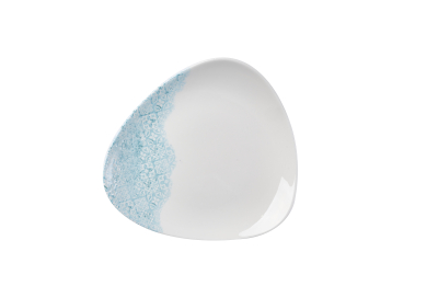 CHURCHILL MED TILES ACCENT LOTUS PLATE 9Inch