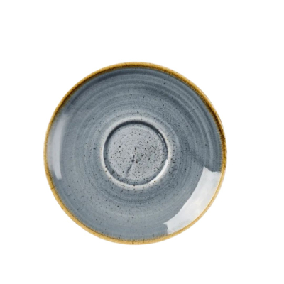 CHURCHILL STONECAST BLUEBERRY CAPPUCCINO SAUCER 6Inch SBBSCSS1