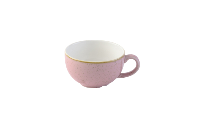 CHURCHILL STONECAST PETAL PINK CAPPUCCINO CUP 8OZ